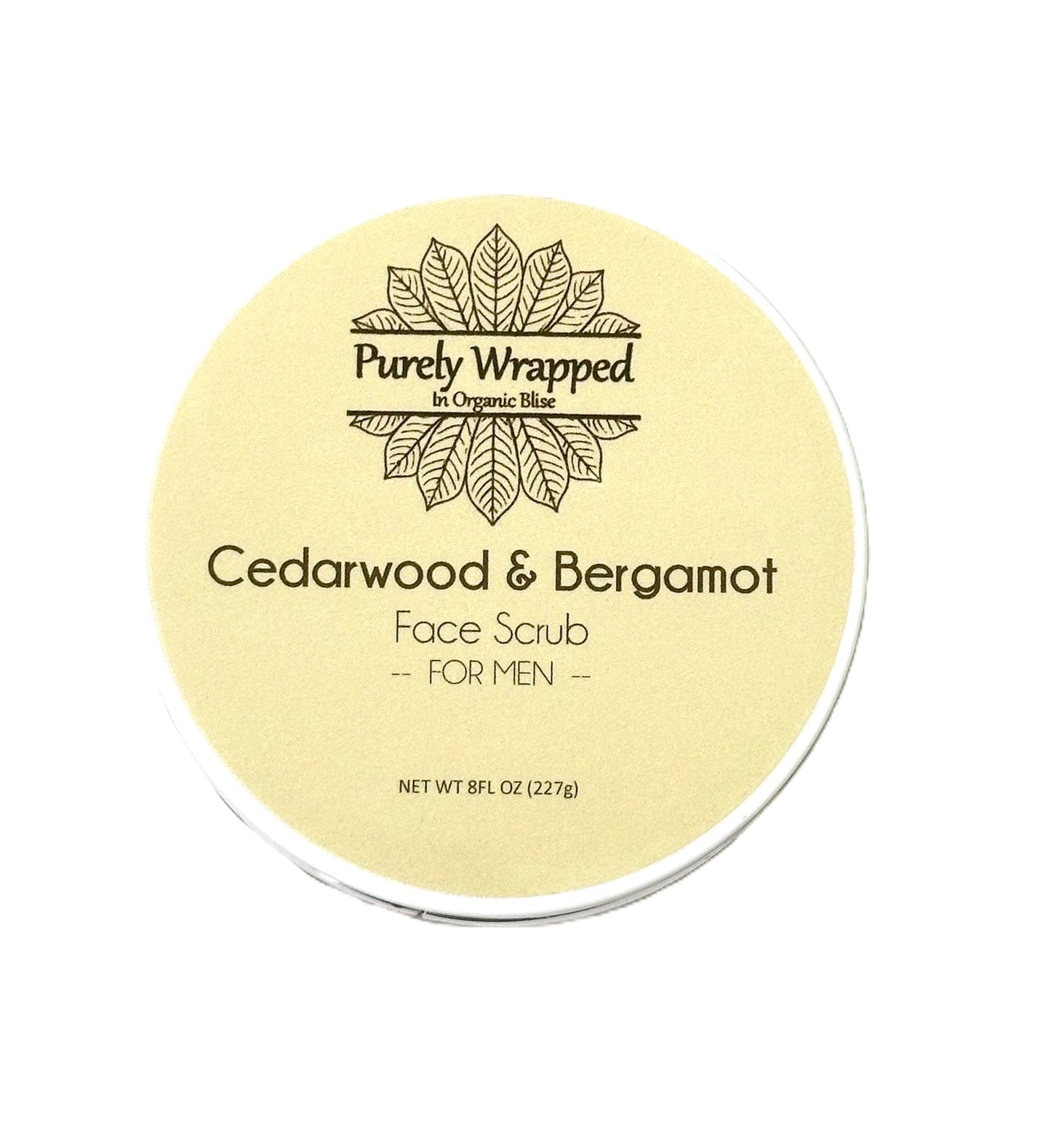 Cedarwood & Bergamot Face Scrub