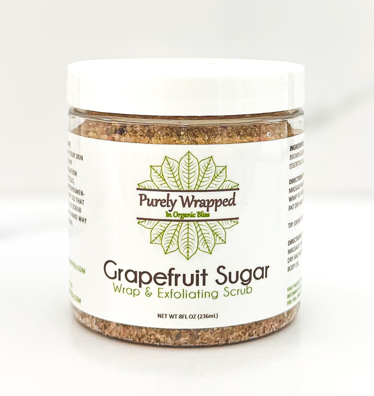 Grapefruit Sugar Body Wrap & Exfoliating Scrub