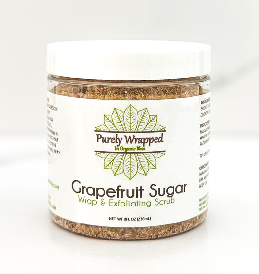 Grapefruit Sugar Body Wrap & Exfoliating Scrub