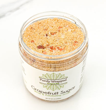 Grapefruit Sugar Body Wrap & Exfoliating Scrub