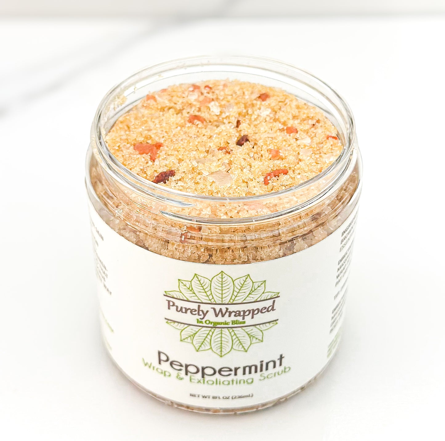 Peppermint Body Wrap & Exfoliating Scrub