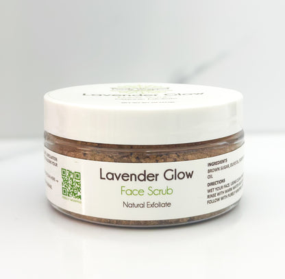 Lavender Glow Face Scrub