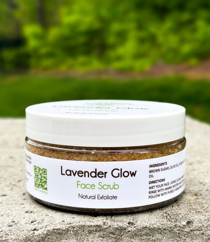 Lavender Glow Face Scrub