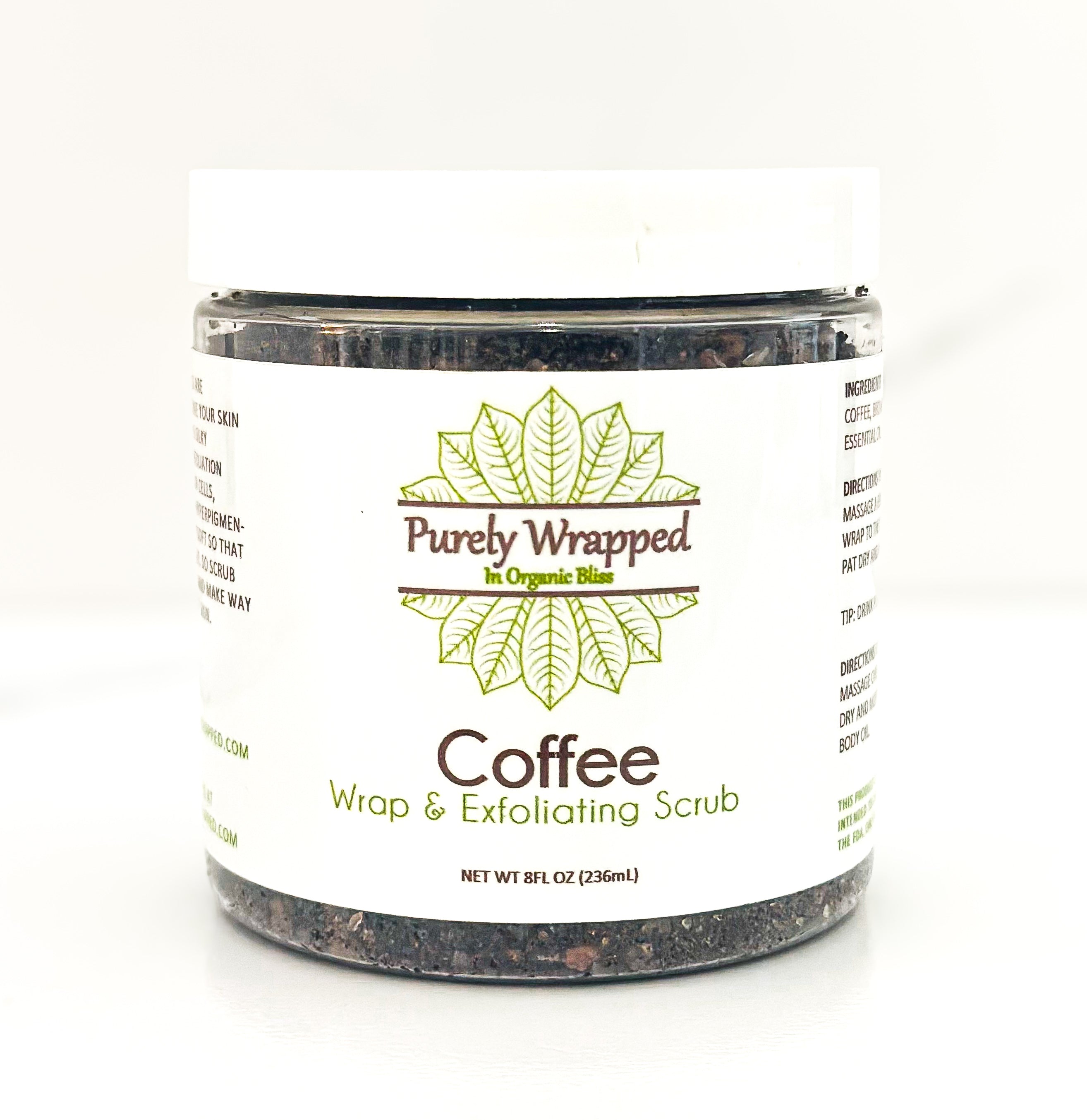 Coffee Body Wrap & Exfoliating Scrub