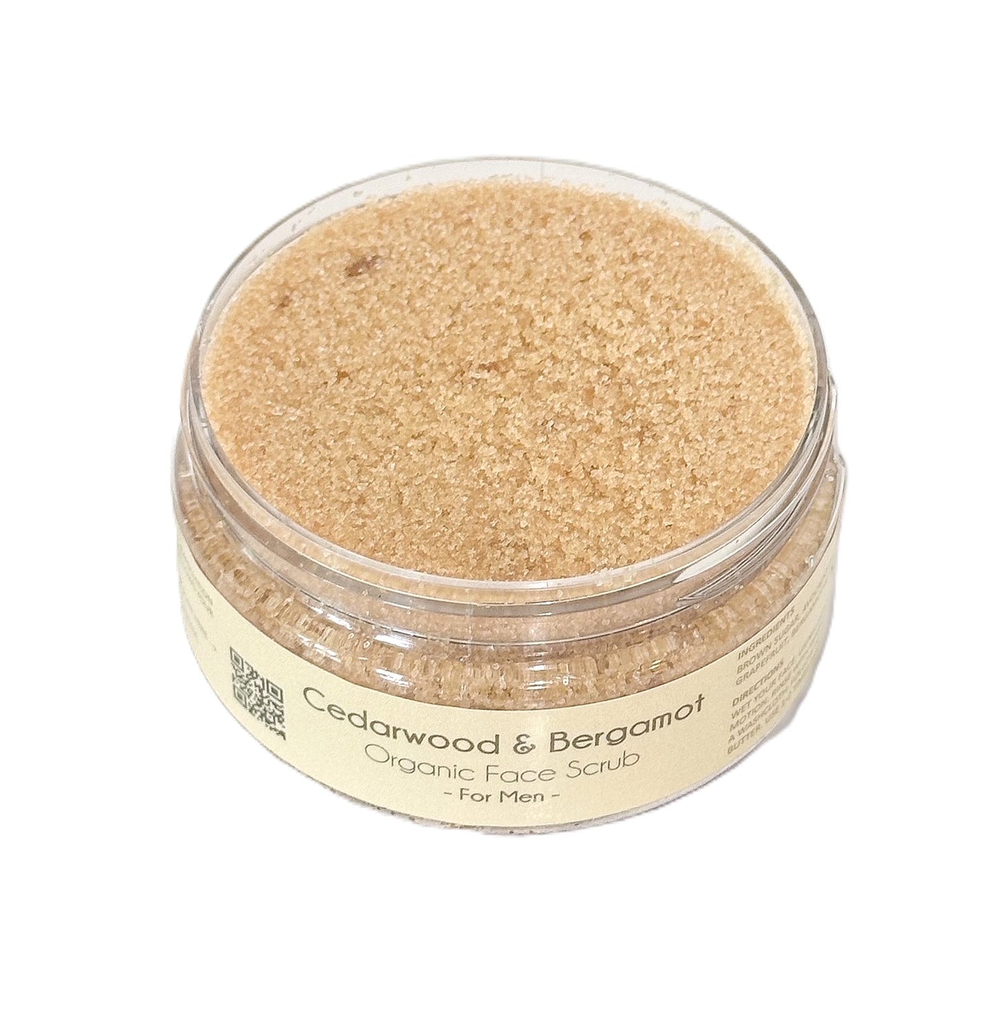 Cedarwood & Bergamot Face Scrub