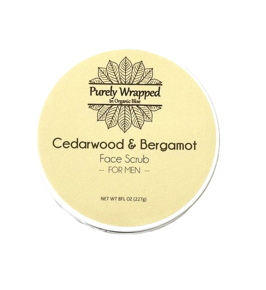 Cedarwood & Bergamot Face Scrub