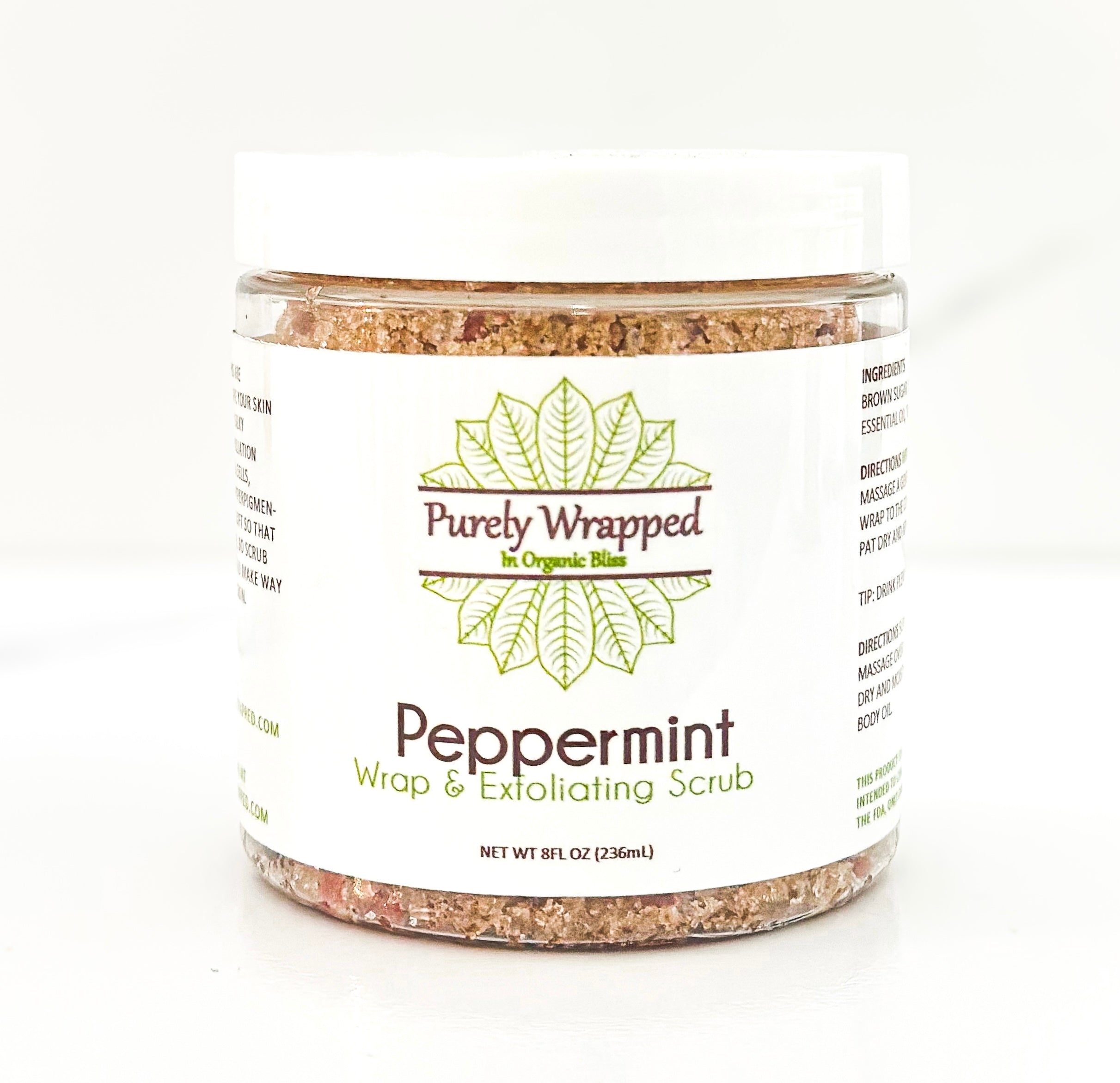 Peppermint Body Wrap & Exfoliating Scrub