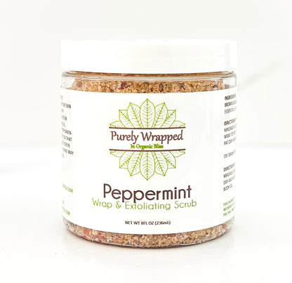 Peppermint Body Wrap & Exfoliating Scrub