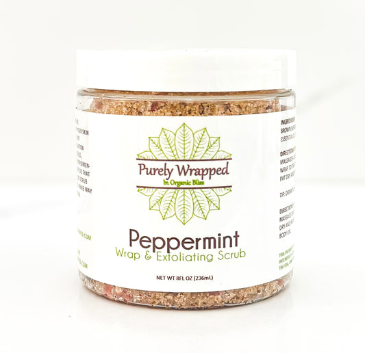 Peppermint Body Wrap & Exfoliating Scrub