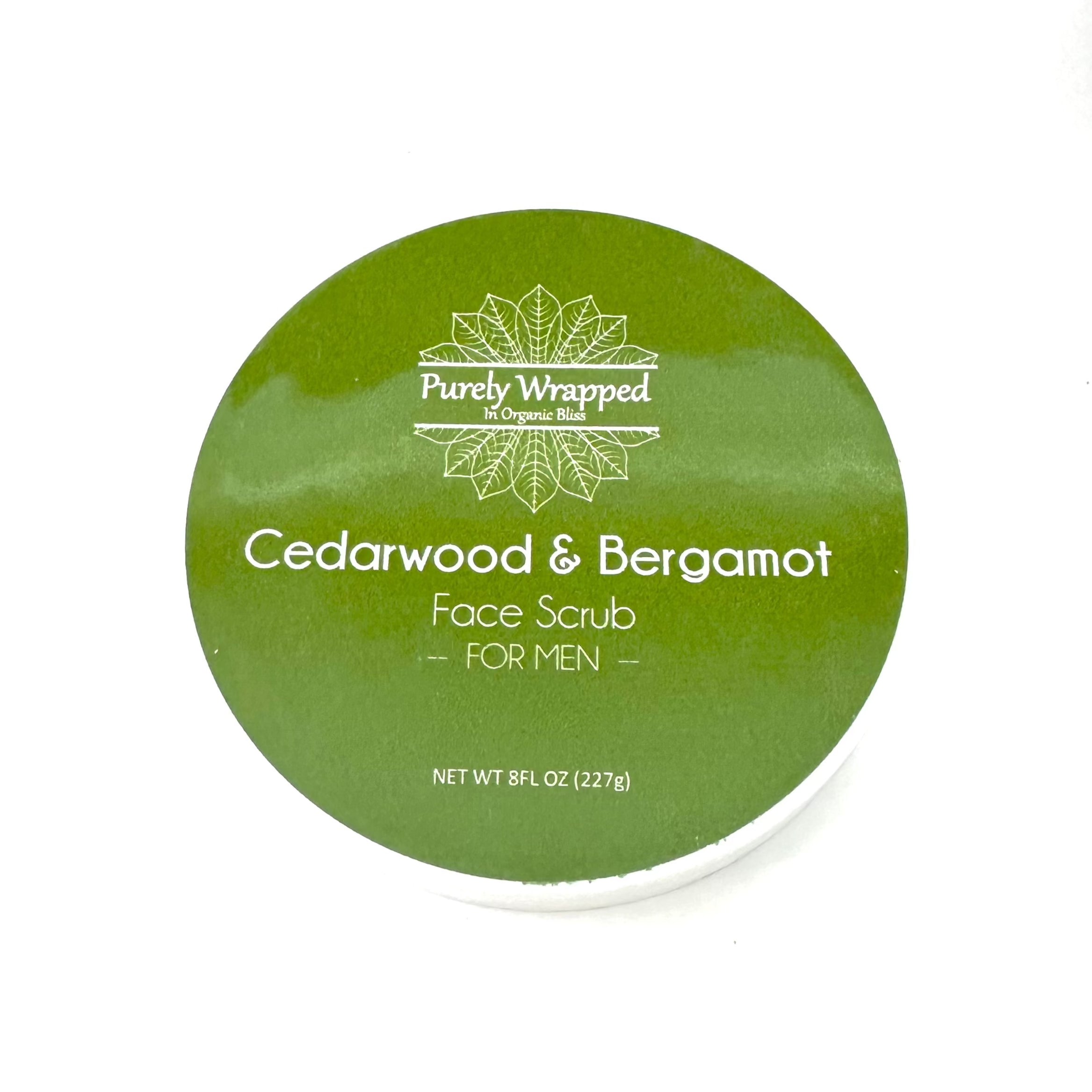 Cedarwood & Bergamot Face Scrub
