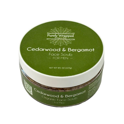 Cedarwood & Bergamot Face Scrub