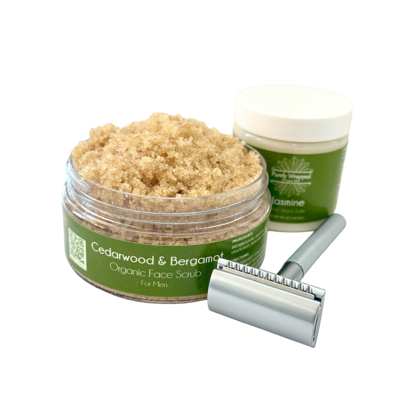 Cedarwood & Bergamot Face Scrub