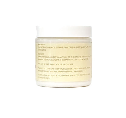 Orange Clary Sage Aftershave Balm