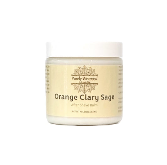 Orange Clary Sage Aftershave Balm
