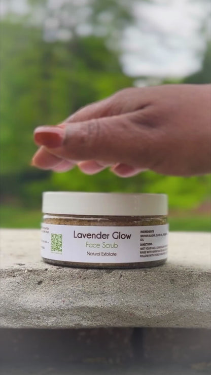 Lavender Glow Face Scrub