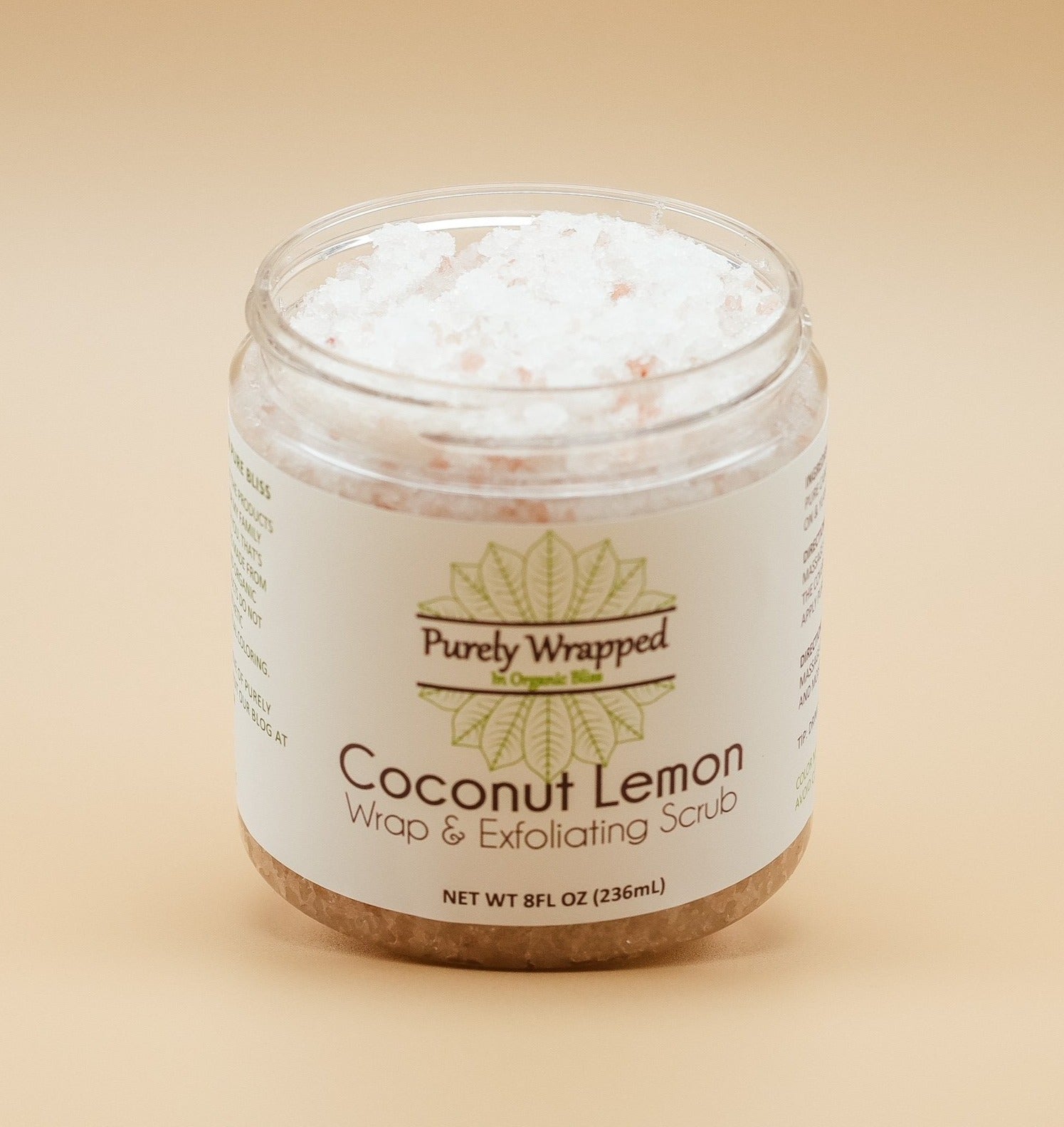 Coconut Lemon Body Wrap & Exfoliating Scrub
