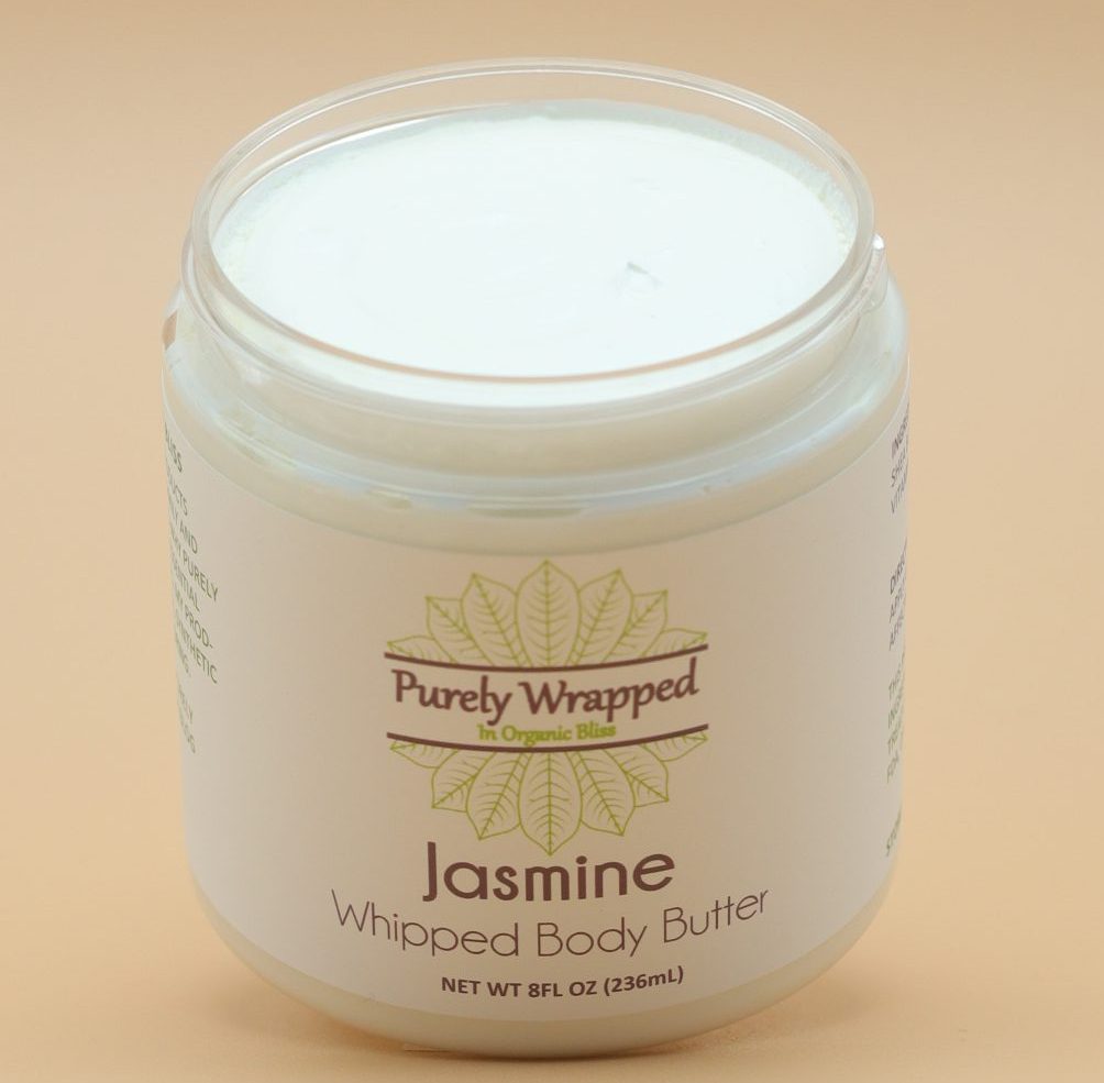 Jasmine Whipped Body Butter - Open Jar