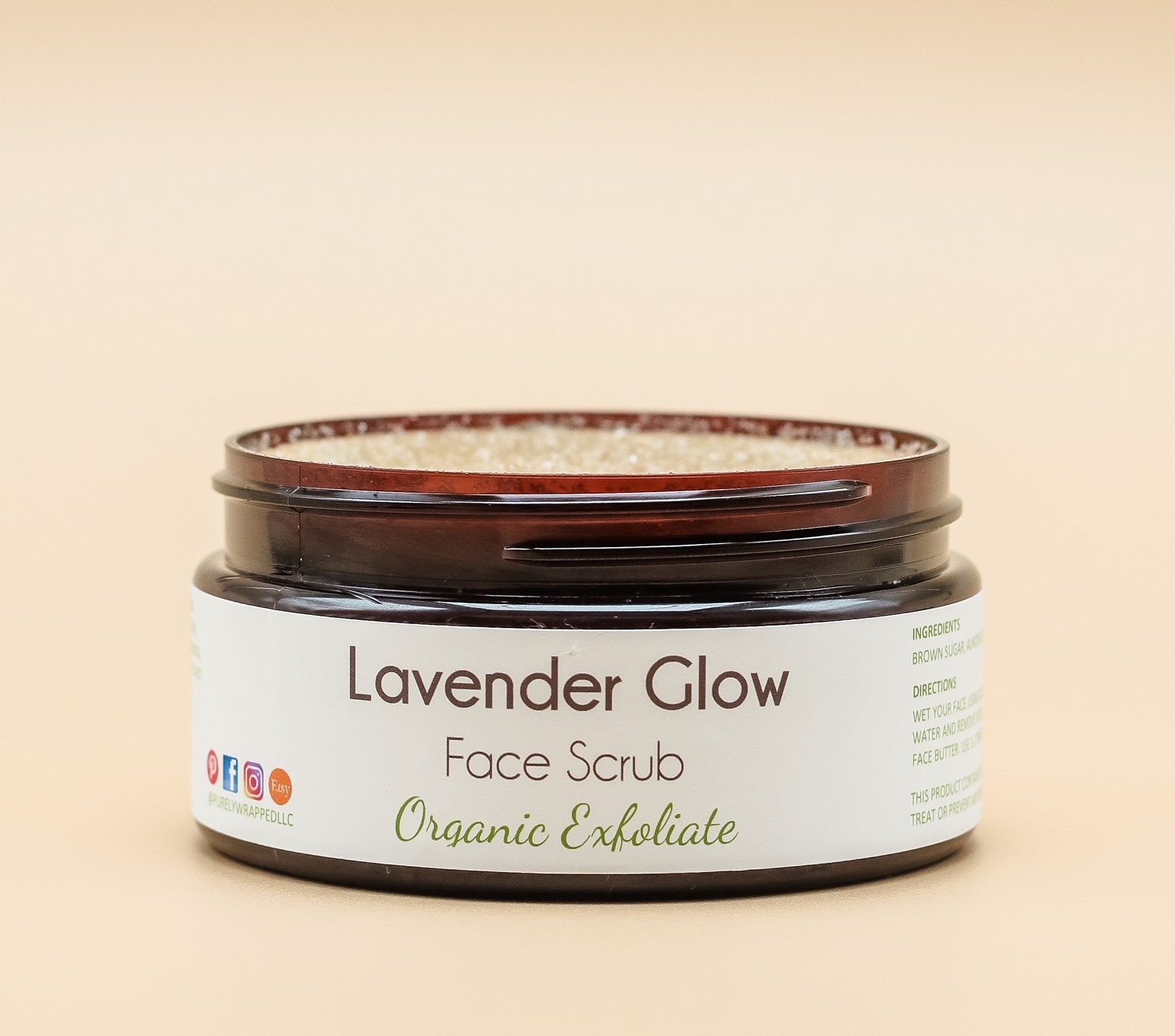 Lavender Glow Face Scrub