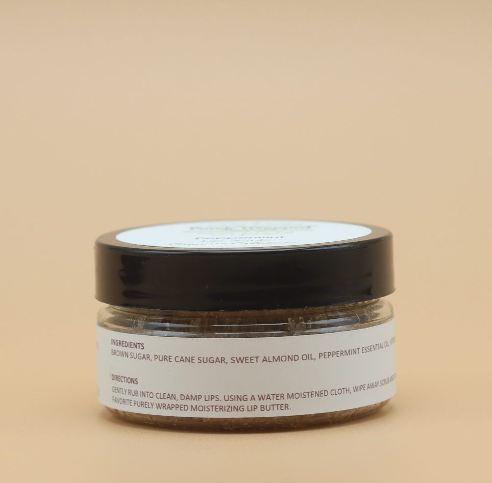 Peppermint Lip Scrub - Right Side