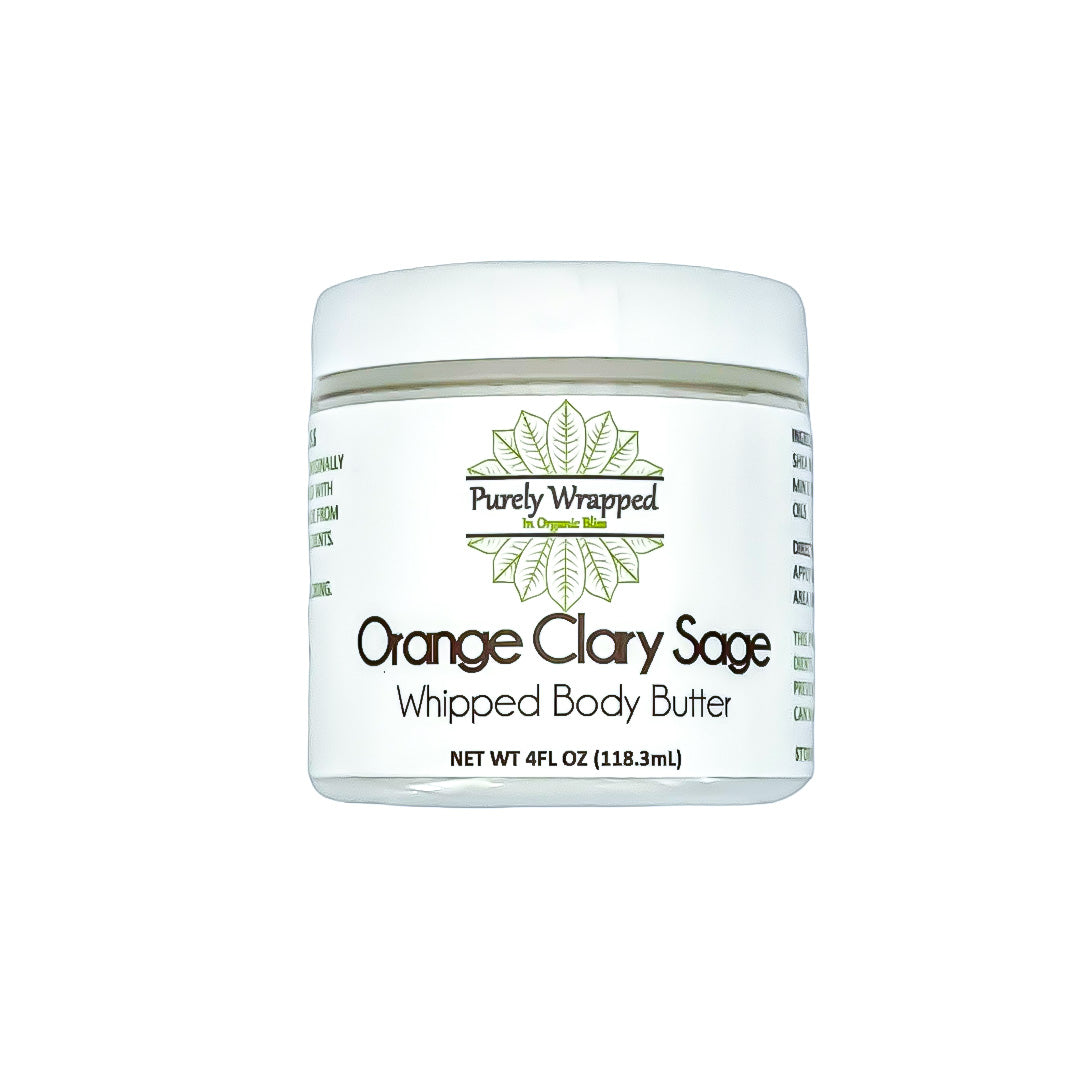 Orange Clary Sage Whipped body Butter